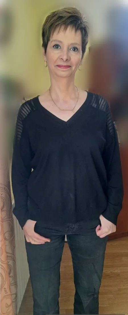 Aceeași clientă, după program